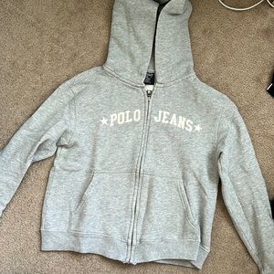 VINTAGE POLO JEANS ZIP UP